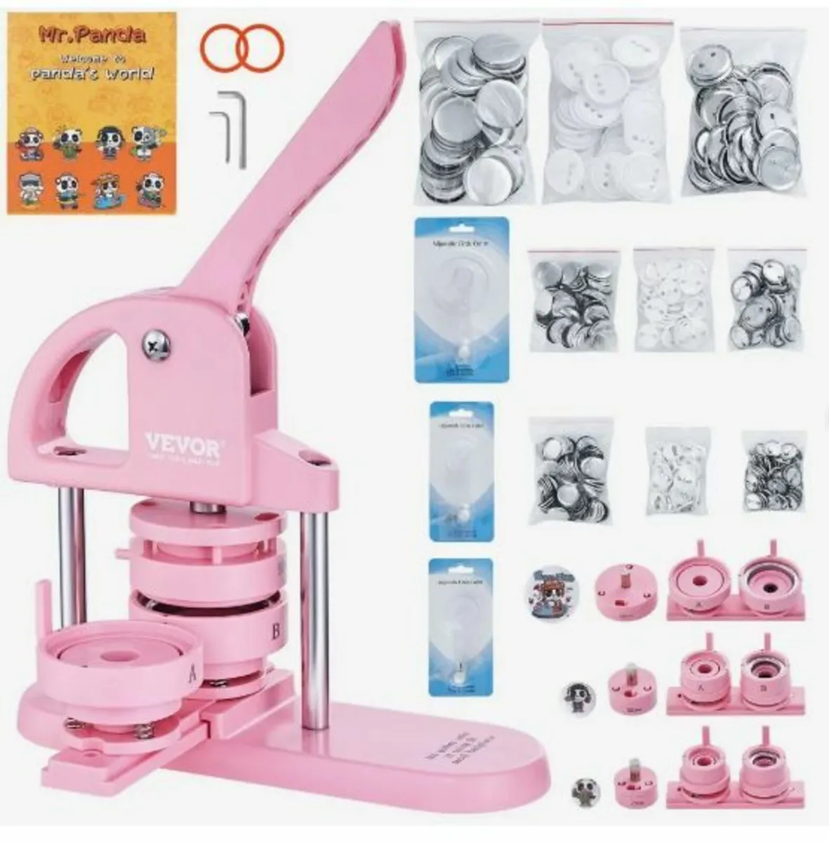 Button Maker, 1/1.25/2.28 inch(25/32/58mm) - Image 3