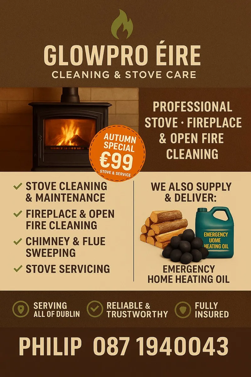 Professional Stove & Fireplace Cleaning & Service - Image 1