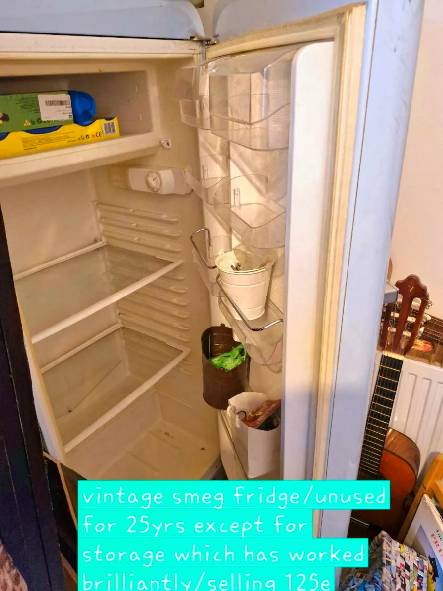 Smeg fridge vintage (non working/storage press onl - Image 3