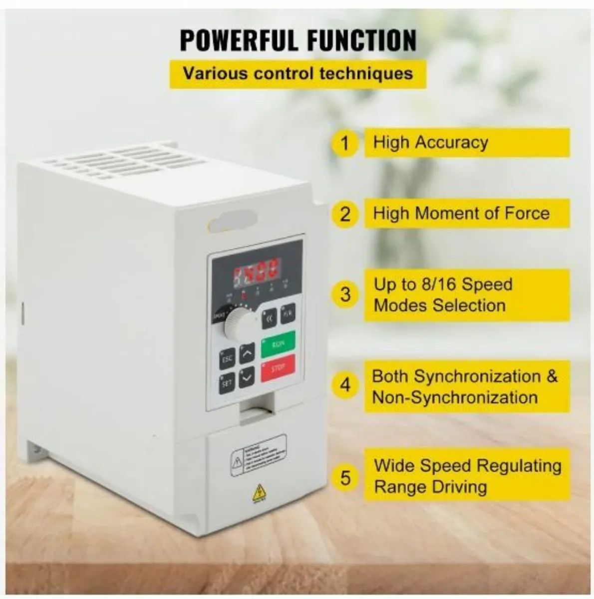Variable Frequency Drive, AC 220V Input 3KW - Image 3