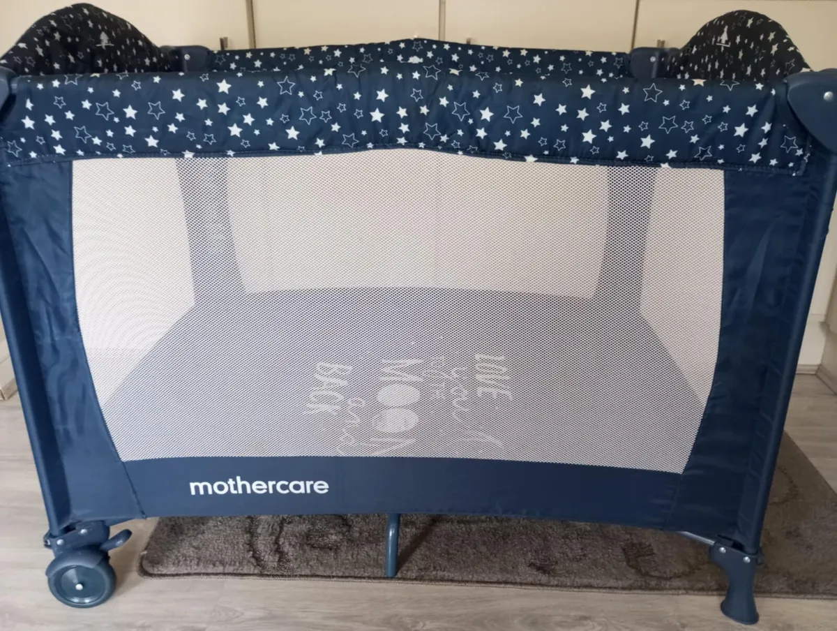 Mothercare baby's travel cot - Image 1