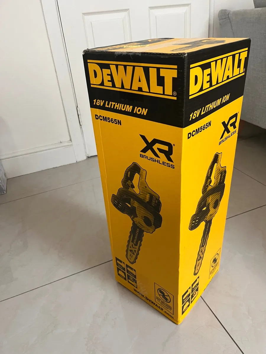 Dewalt Chainsaw Brand New - Image 1
