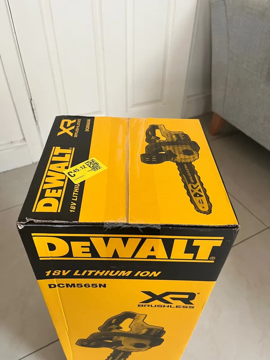 Dewalt Chainsaw Brand New - Image 2