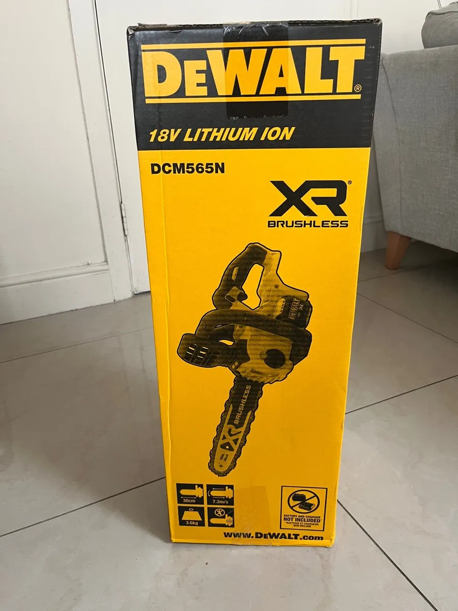 Dewalt Chainsaw Brand New - Image 3
