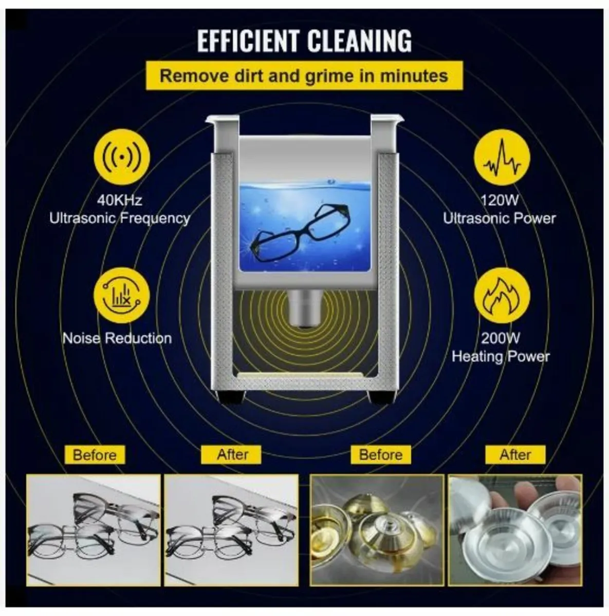 3L Digital Ultrasonic Cleaner Heater - Image 3