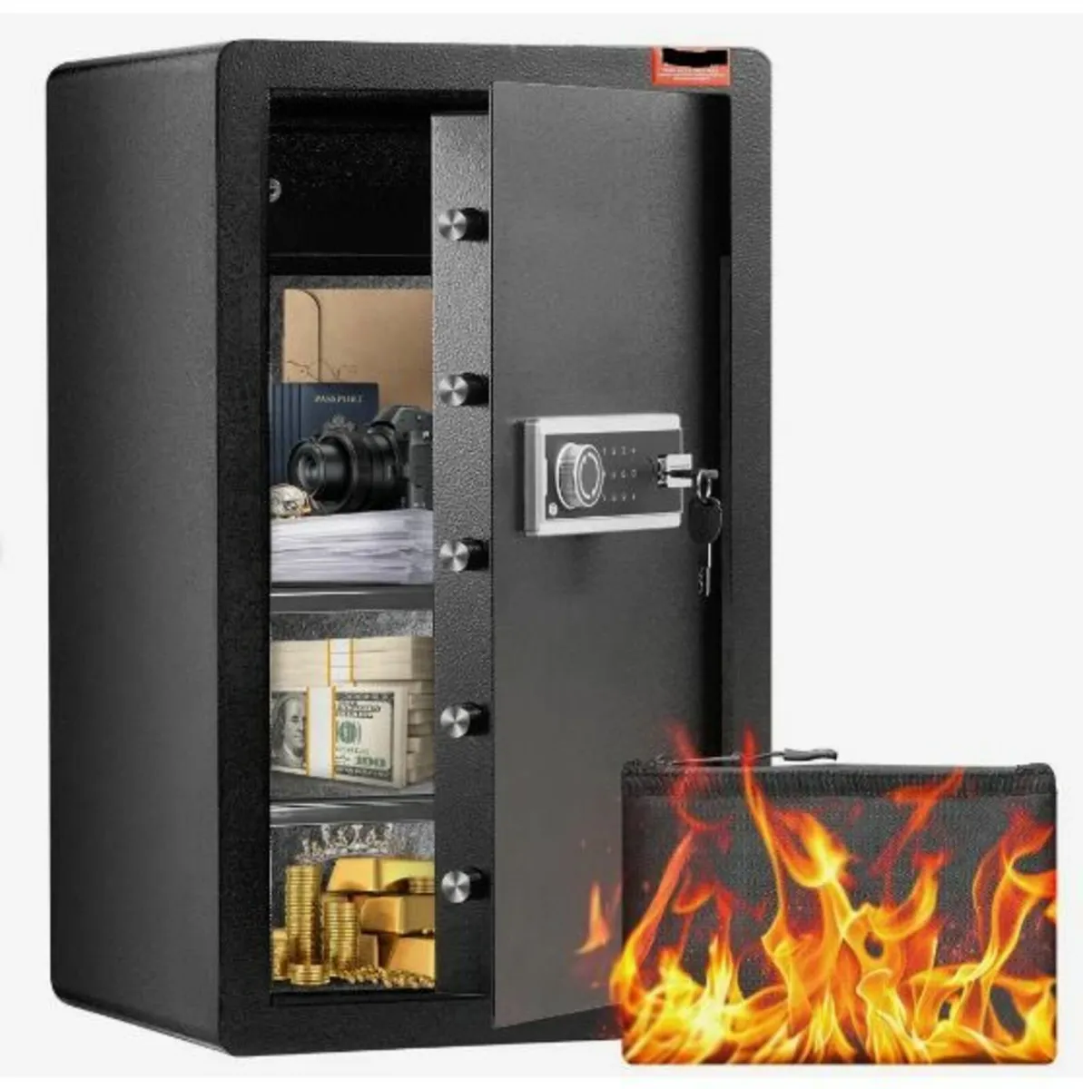 Single Door 4.0 cu.ft Safe Box - Image 1