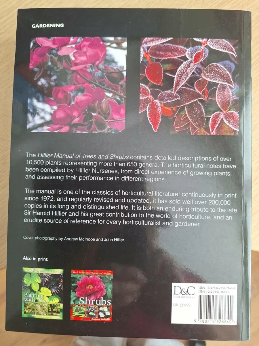 Hillier Manual of Trees and Shrubs - Image 3