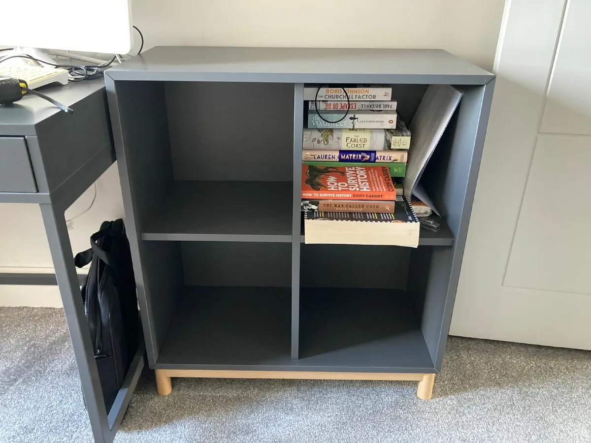 Ikea Home Office Desk and Shelf Unit for Sale - Image 2
