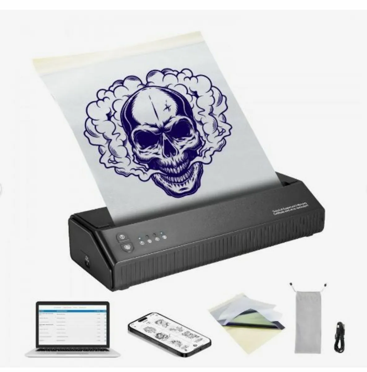 Tattoo Transfer Stencil Printer, Wireless - Image 1