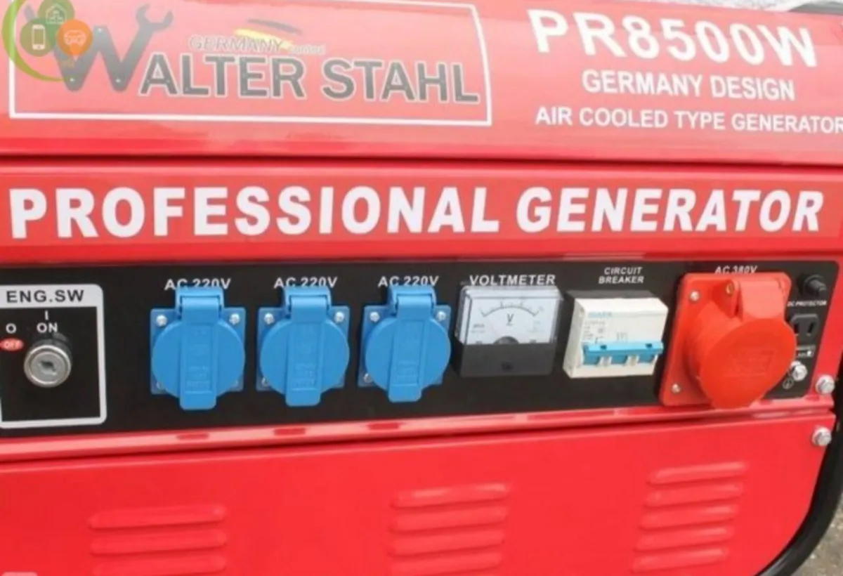 Kraftworld 4-Stroke KW8500 Power Generator - Image 1