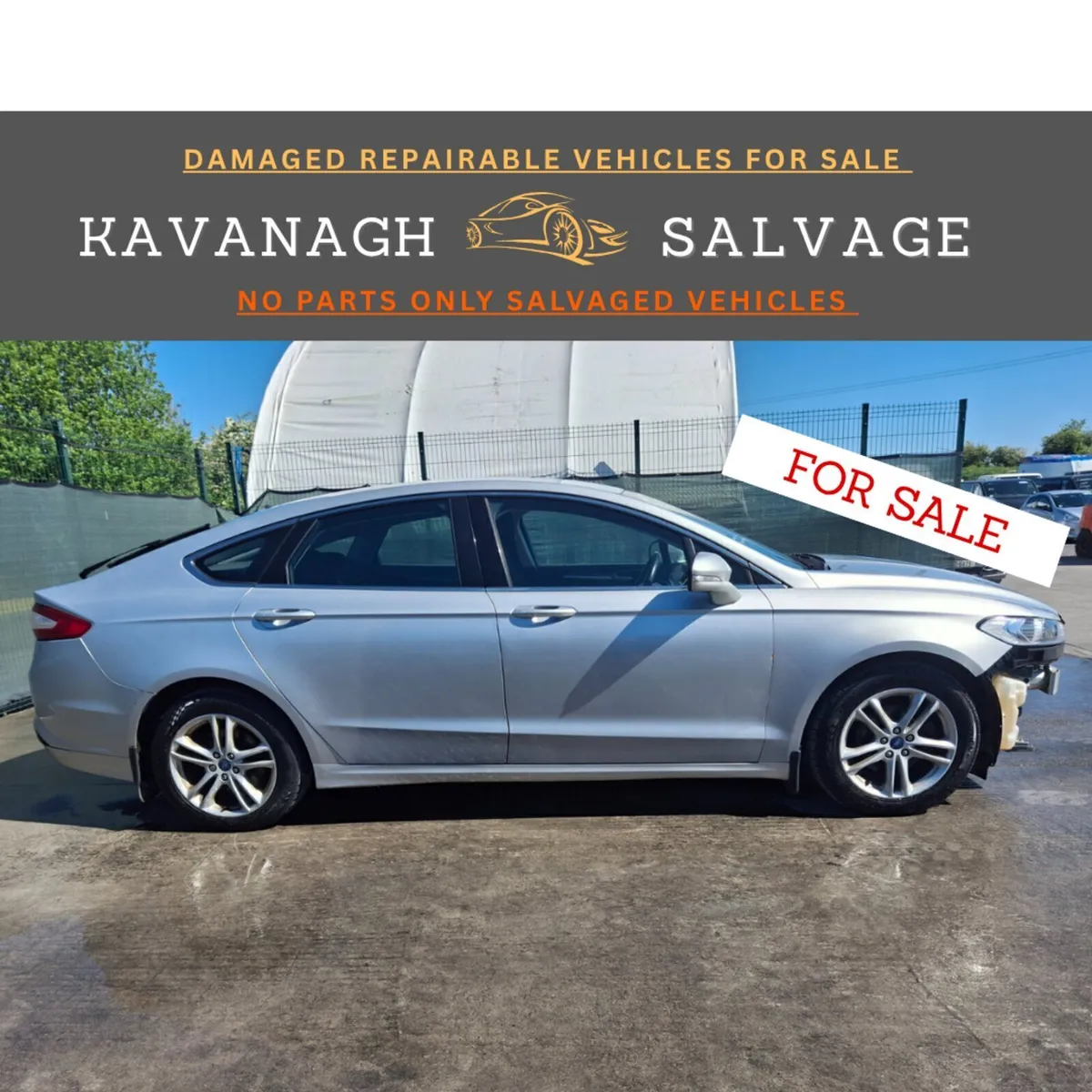 *2015 Ford Mondeo Zetec 2.0 Diesel light damage - Image 1
