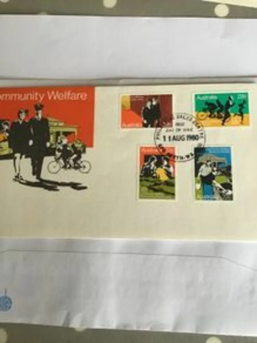 Australia First Day Cover - Community Welfare