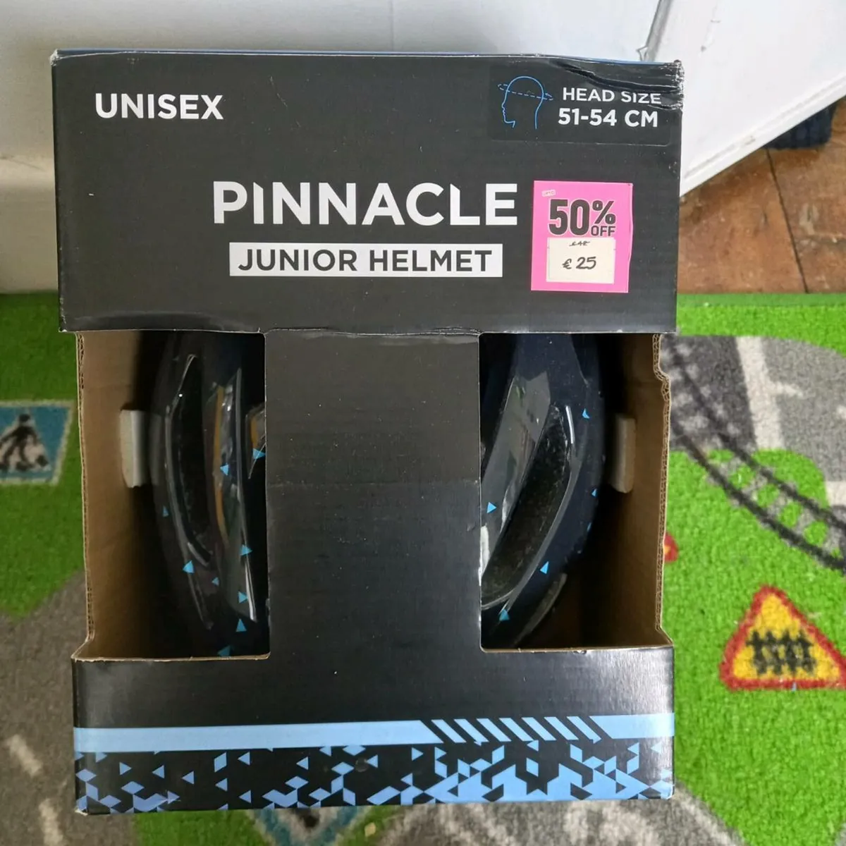 Pinnacle Junior helmet blue - Image 1