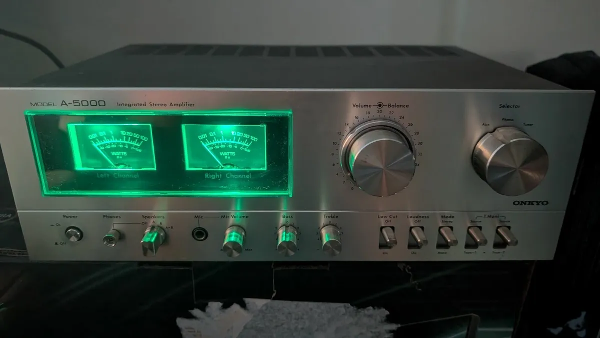 ONKYO A-5000 Amplifier - Image 1