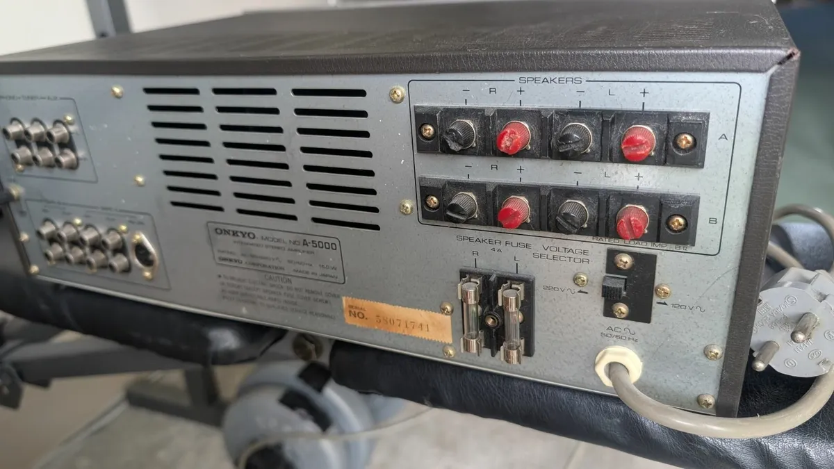 ONKYO A-5000 Amplifier - Image 4