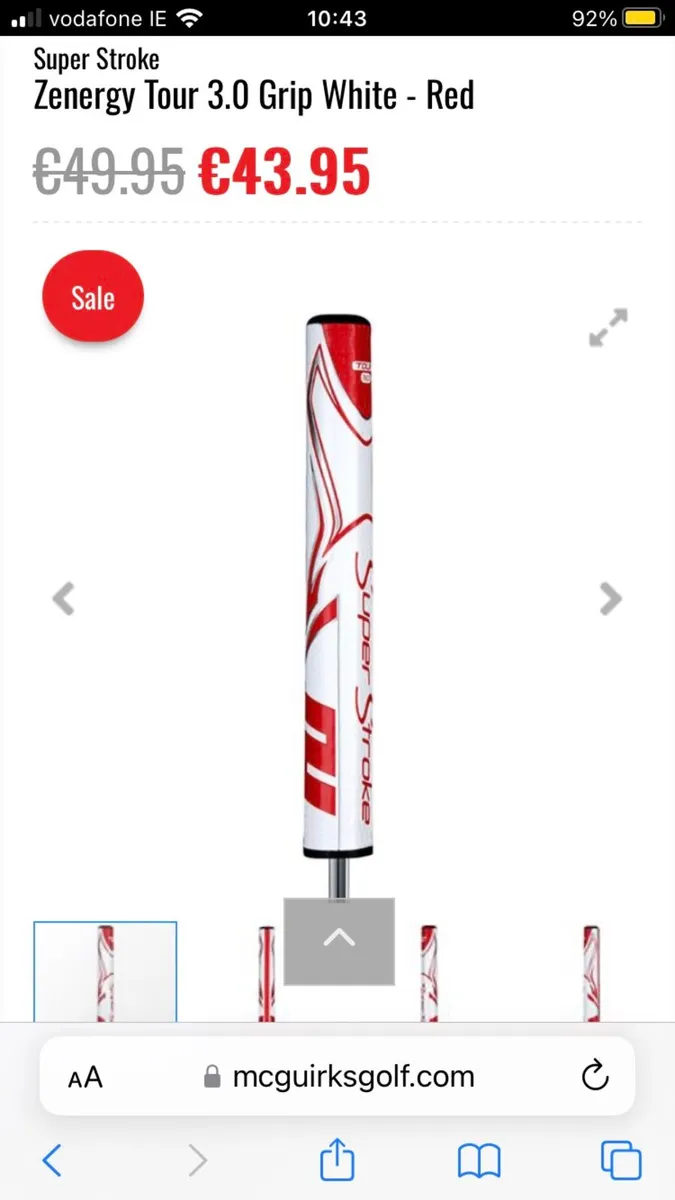 Super stroke Zenergy 3.0 Tour Putter Grip - Image 4