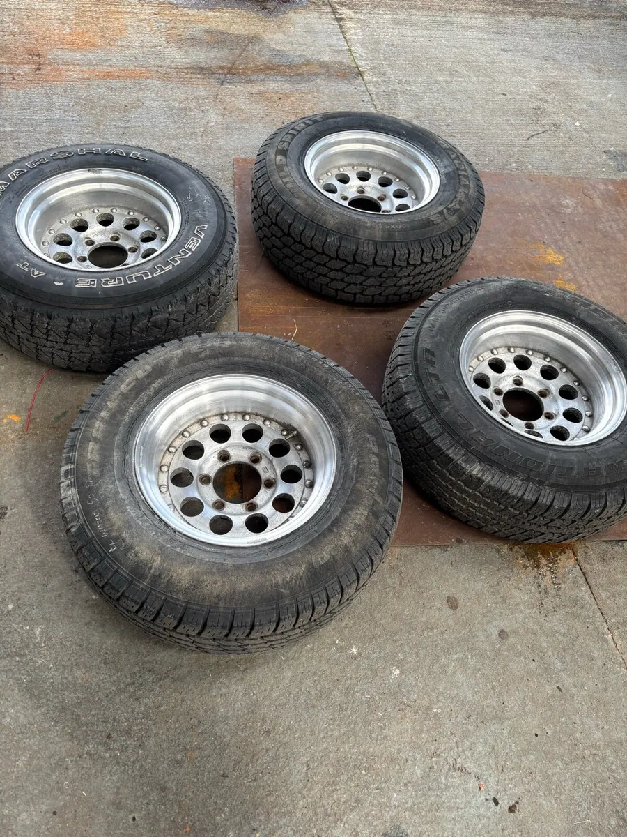 JDM 15" Epsilon Japan wheels 139.7X6 - Image 1