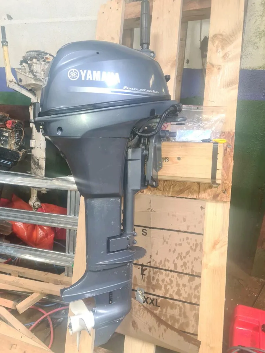 2020 Yamaha 9.9 four stroke outboard - Image 2