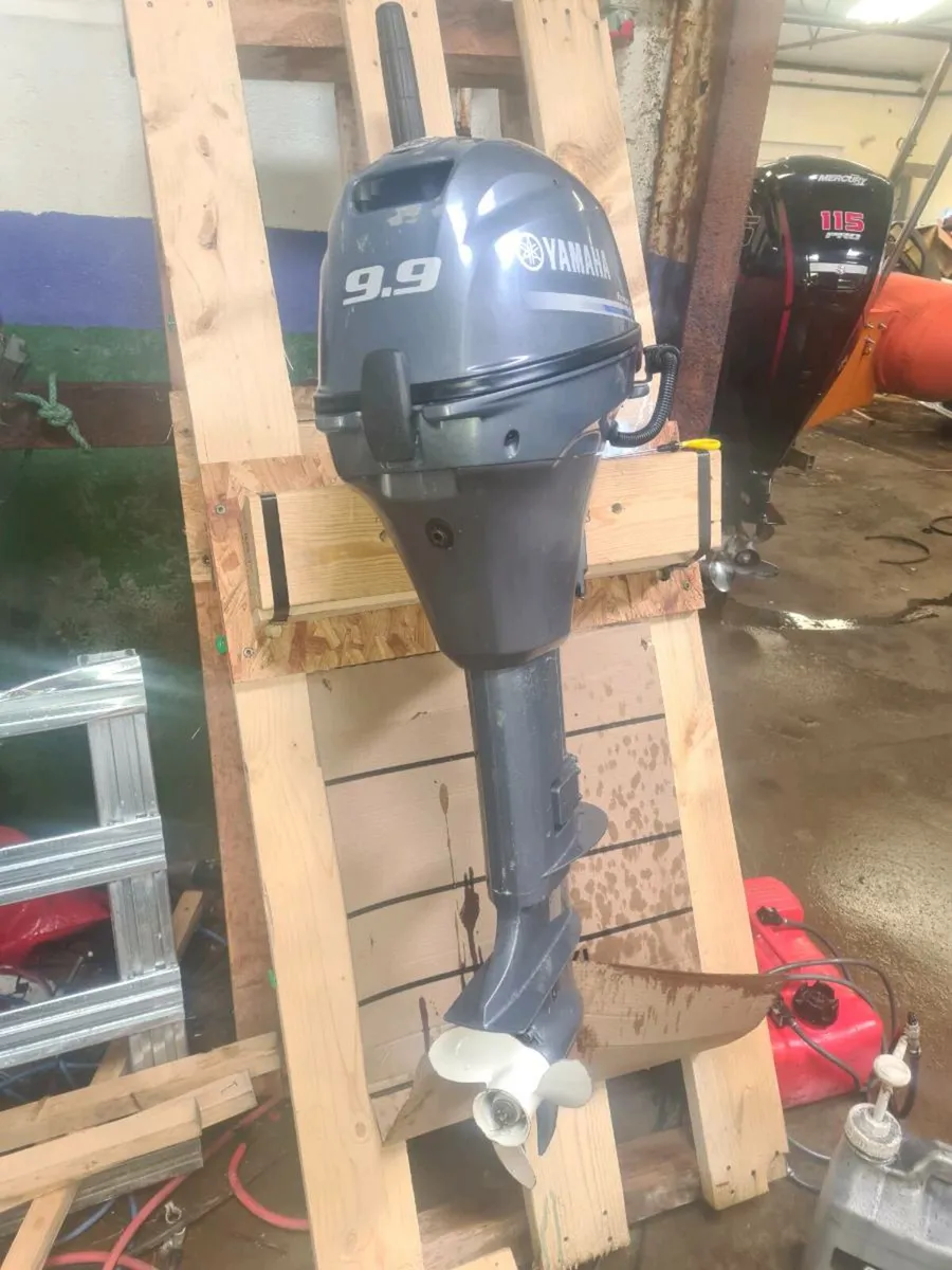 2020 Yamaha 9.9 four stroke outboard - Image 3