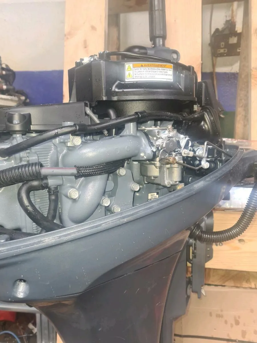 2020 Yamaha 9.9 four stroke outboard - Image 4