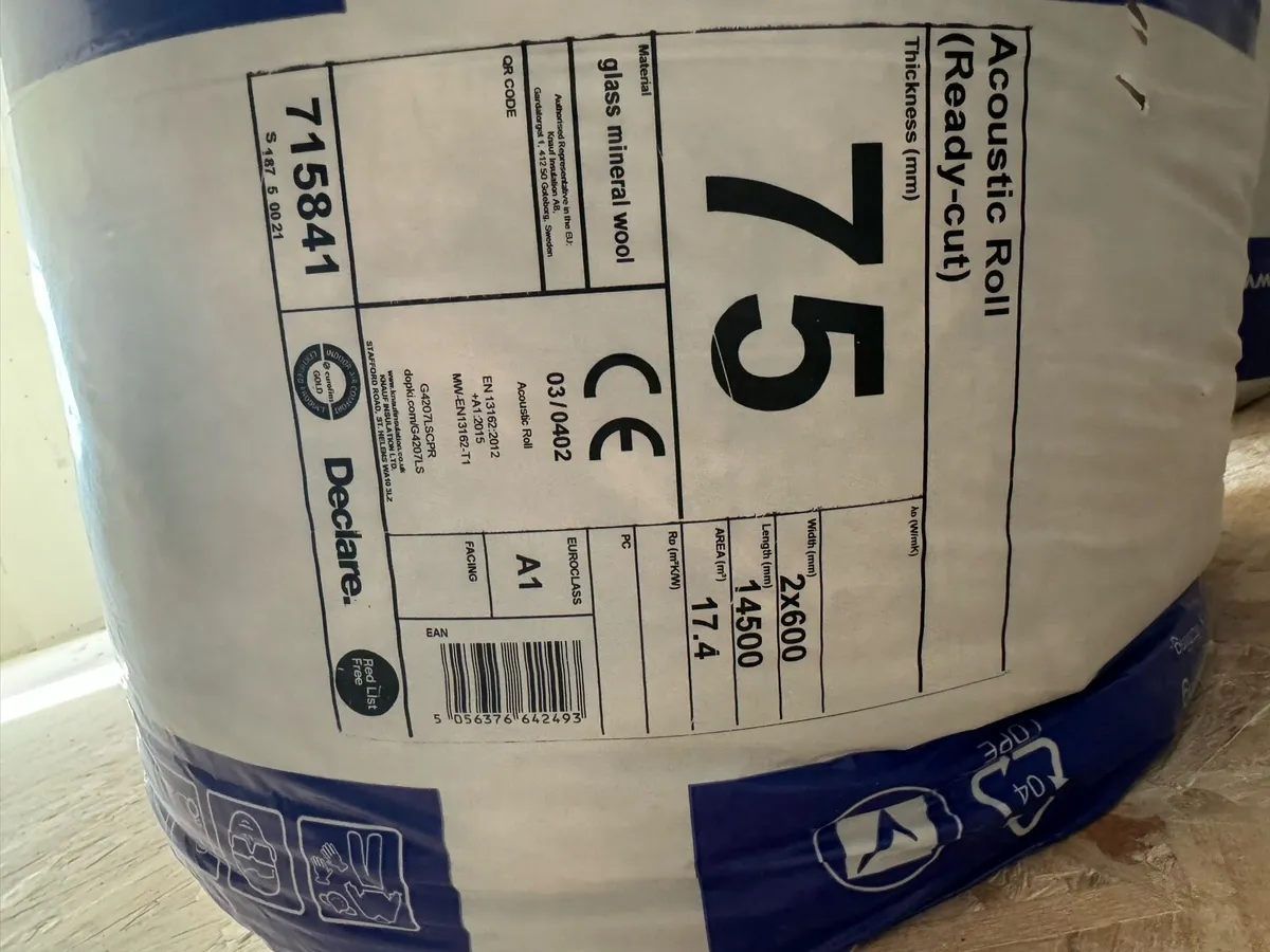 Knauf Acoustic Roll 75mm x 2 - Image 4