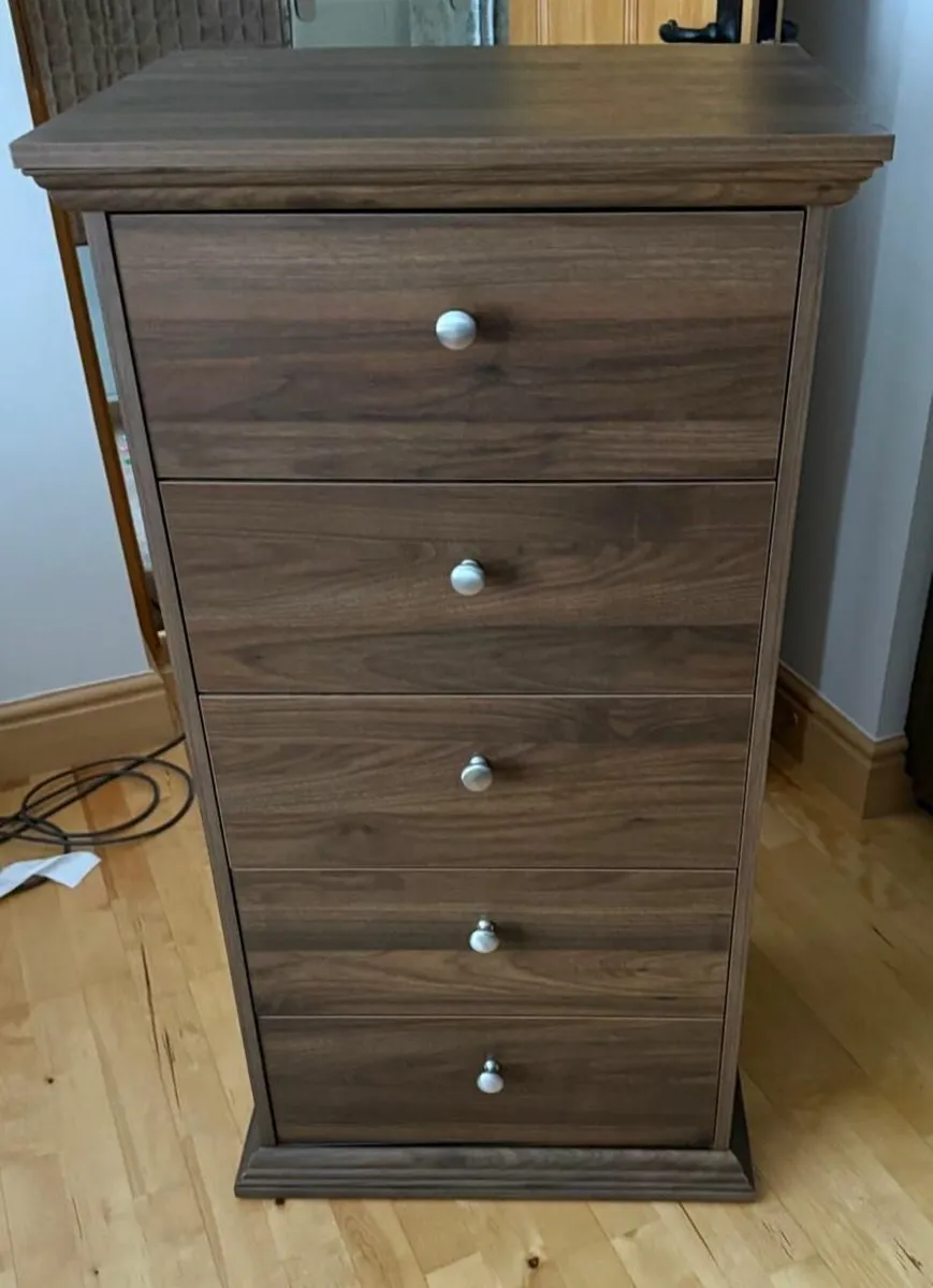 Walnut Drawers: