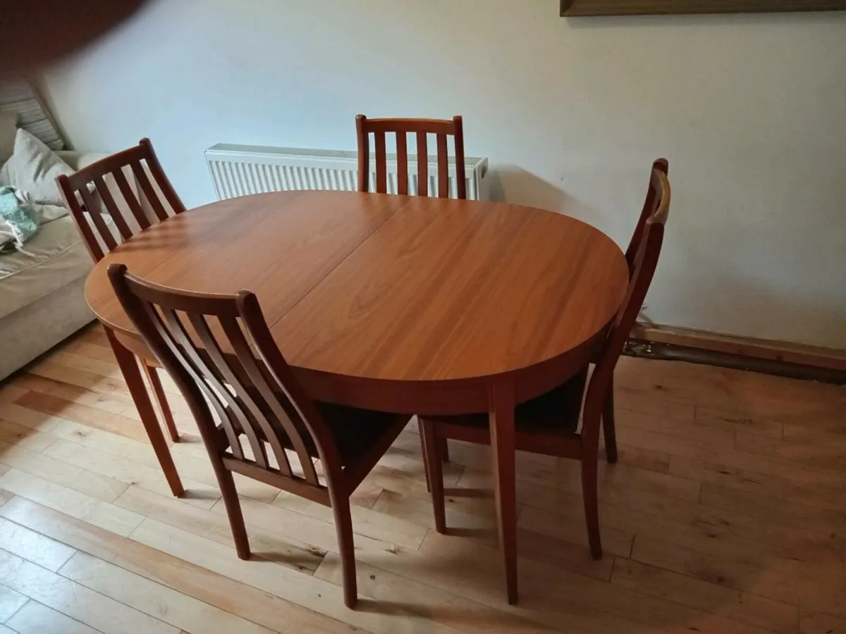mid century teak dining set stonehill stateroom - Image 1