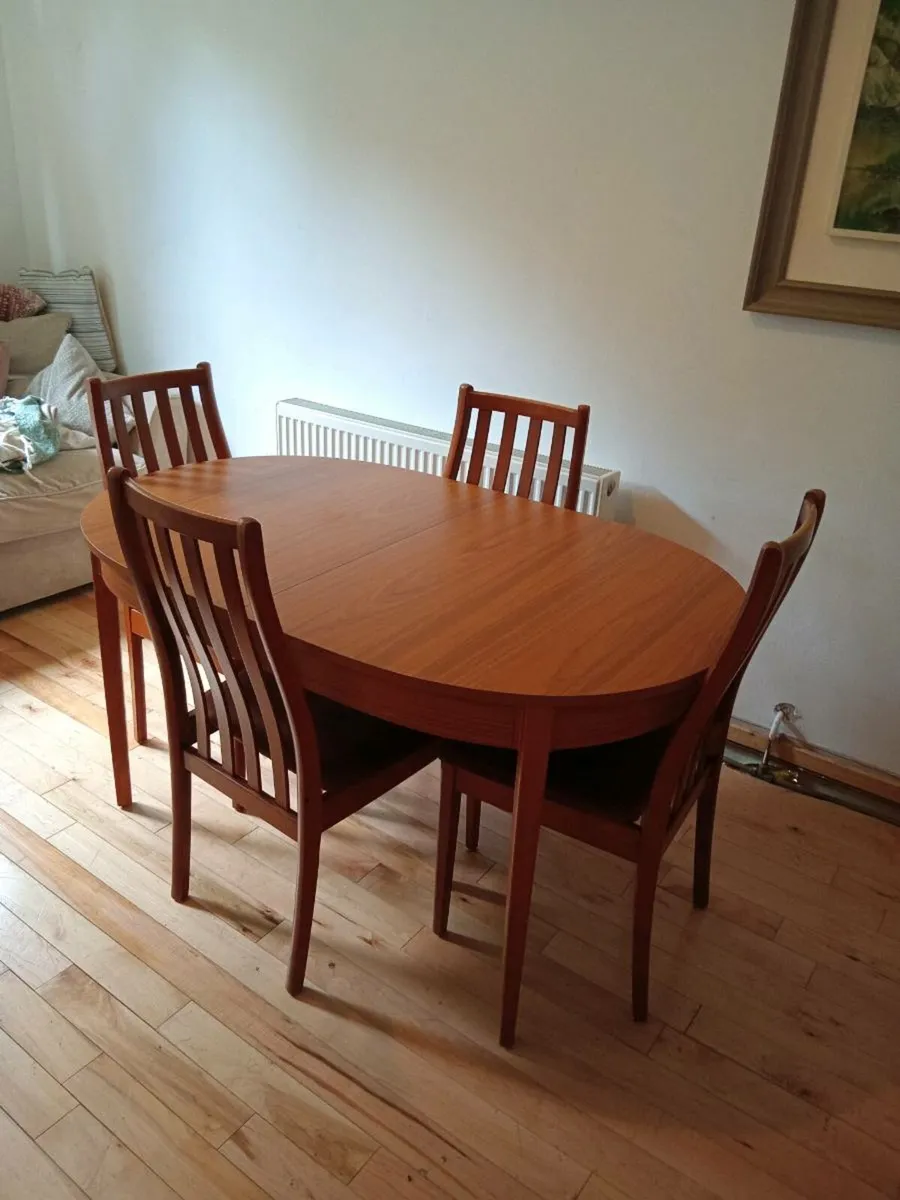 mid century teak dining set stonehill stateroom - Image 2