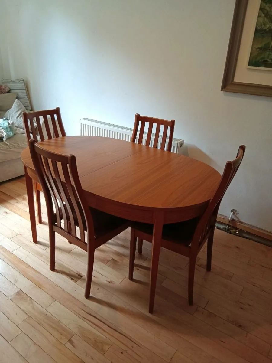 mid century teak dining set stonehill stateroom - Image 3