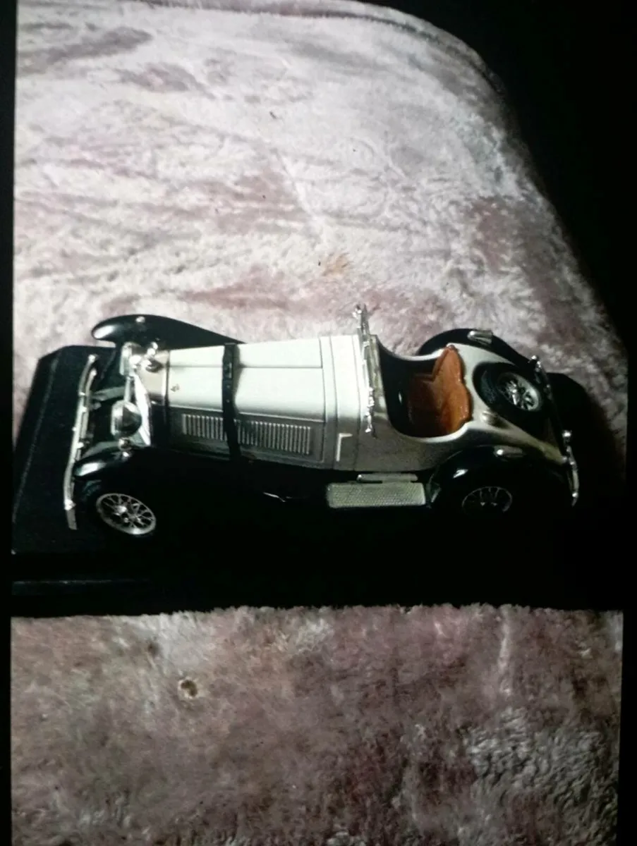 BbURAGO MERCEDES BENZ SSK 1928 DIE - CAST CAR. - Image 3
