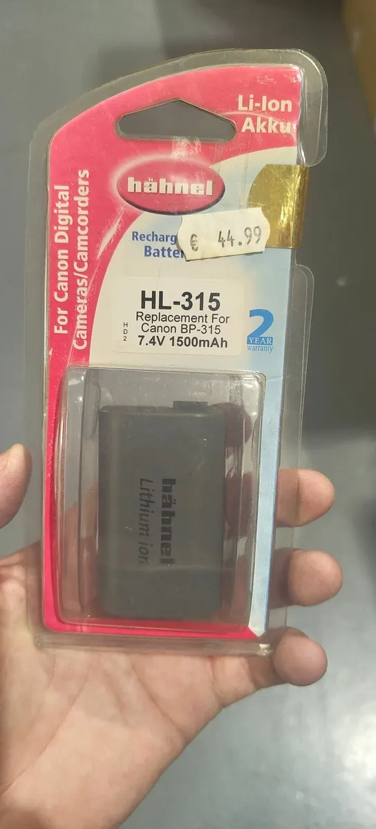 Lots of Brand New Hahnel Camera battery's - Image 2