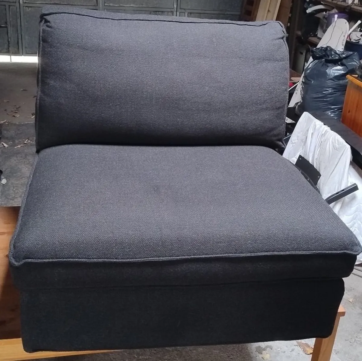 IKEA "Kivik" One Seat Sofa Chair, Tresund anthracite - Image 1