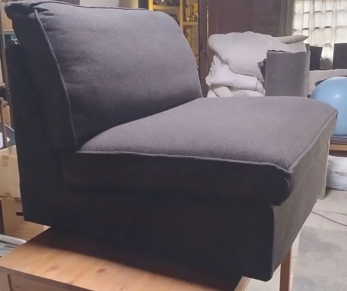 IKEA "Kivik" One Seat Sofa Chair, Tresund anthracite - Image 2