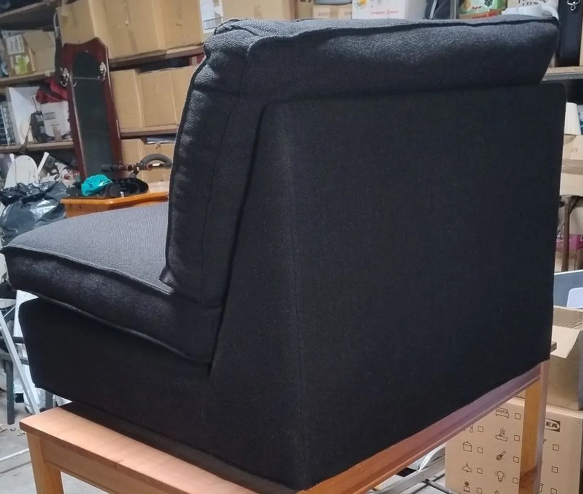 IKEA "Kivik" One Seat Sofa Chair, Tresund anthracite - Image 3