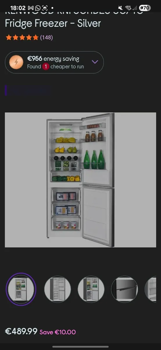 Fridge freezer - Image 1
