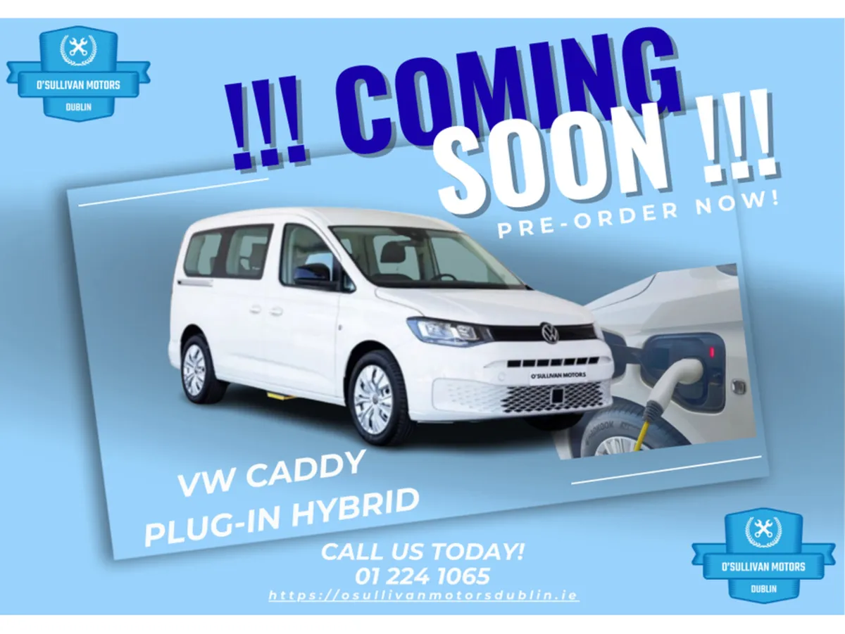 Volkswagen Caddy PLUG-IN HYBRID/WAV/PRE-ORDER NOW!