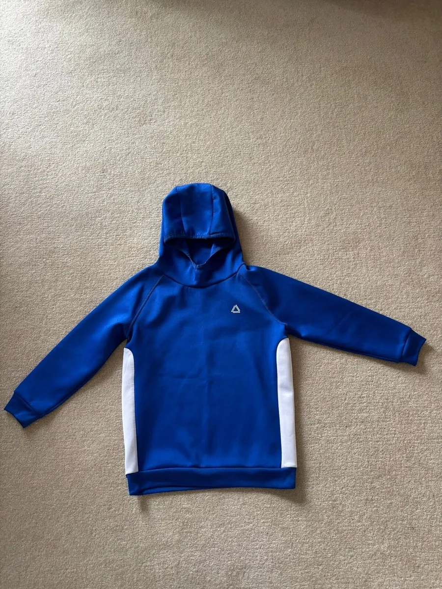 Blue Boys hoody age 5-6 - Image 1