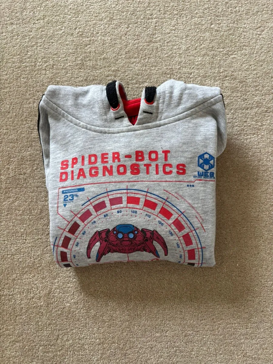 Spider-Man Hoody age 5-6 - Image 3