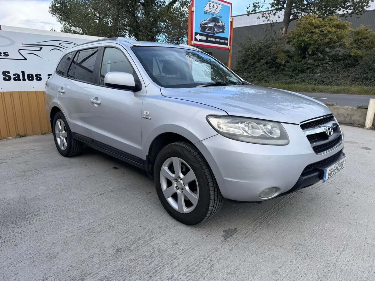08 Hyundai Santa Fe 2.2D Auto 4WD 7 Seater - Image 1