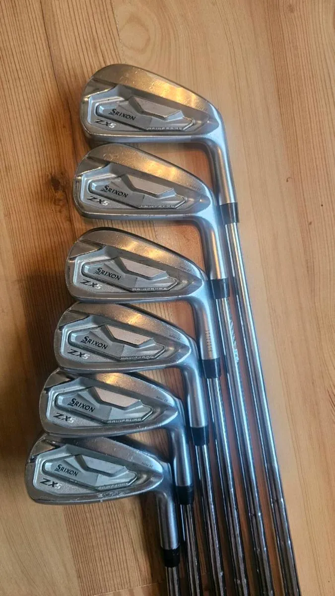 Srixon Zx5 mark 2 irons - Image 1