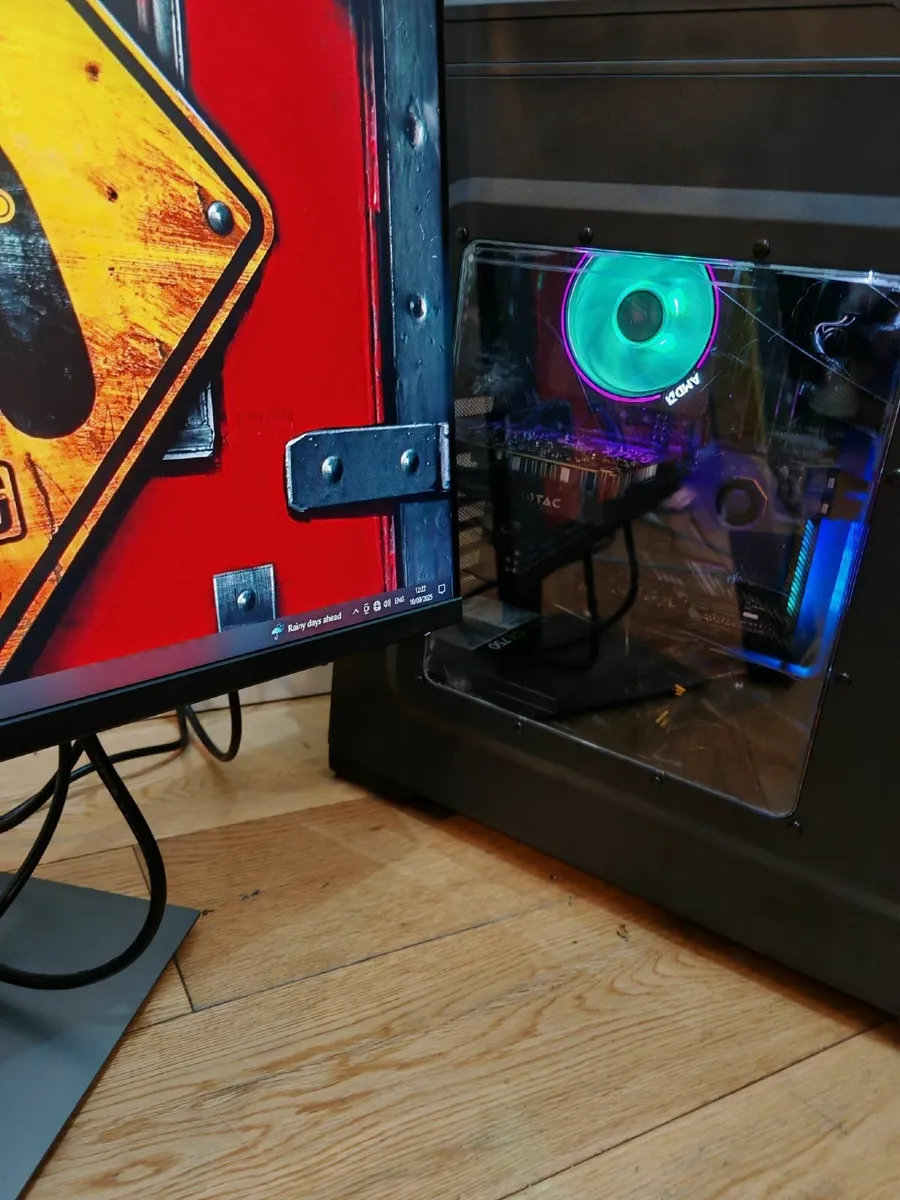 RYZEN 7 PC GAMING COMPUTER ATX MONITOR 27 INCH - Image 2