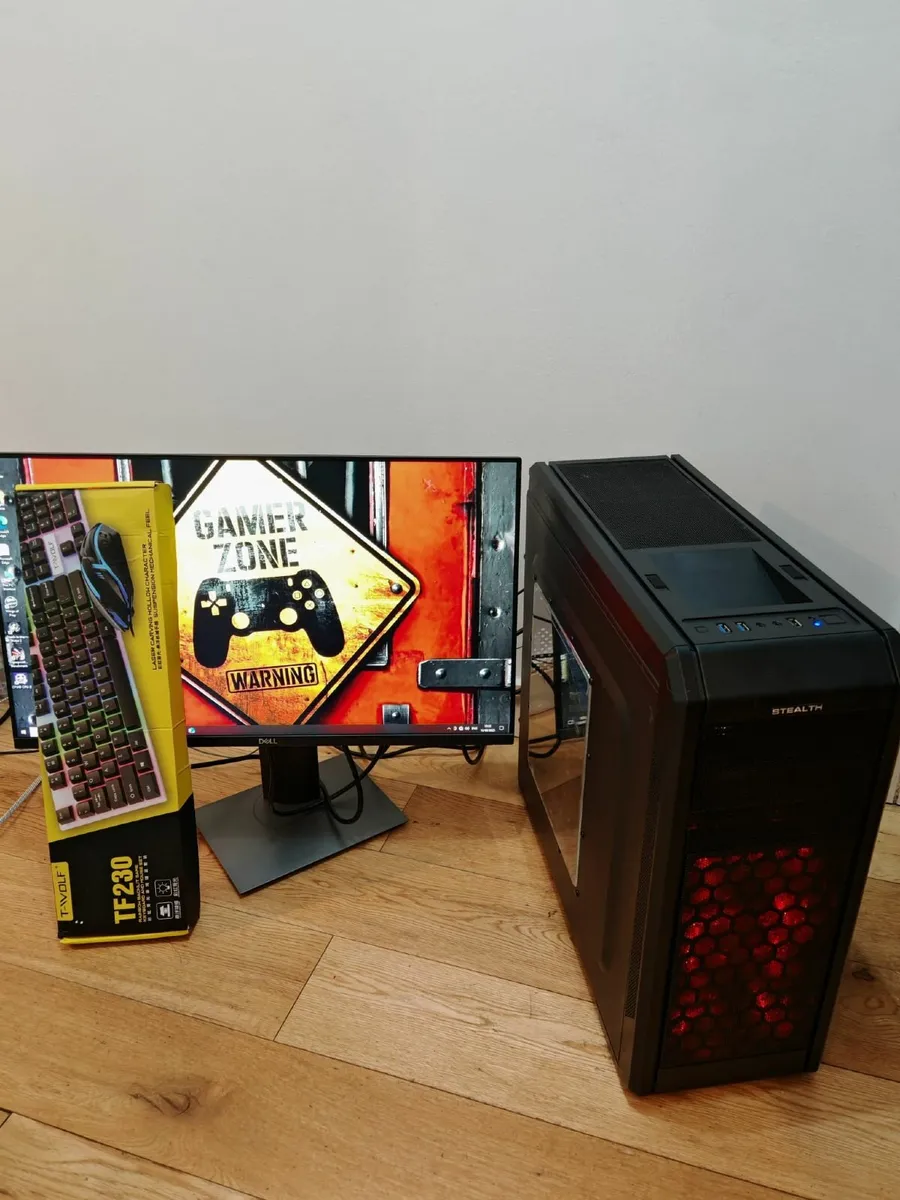 RYZEN 7 PC GAMING COMPUTER ATX MONITOR 27 INCH - Image 3