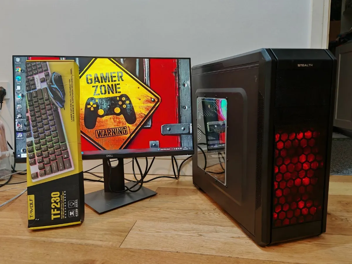 RYZEN 7 PC GAMING COMPUTER ATX MONITOR 27 INCH - Image 4