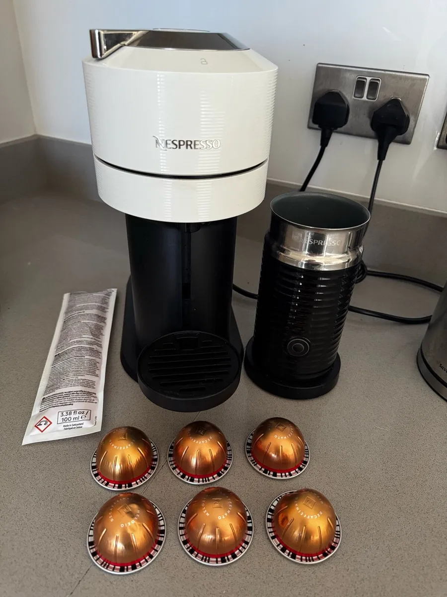 Nespresso Coffee Machine + frother - Image 1