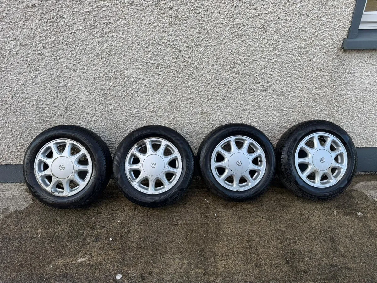 Toyota corolla gxi alloys - Image 2
