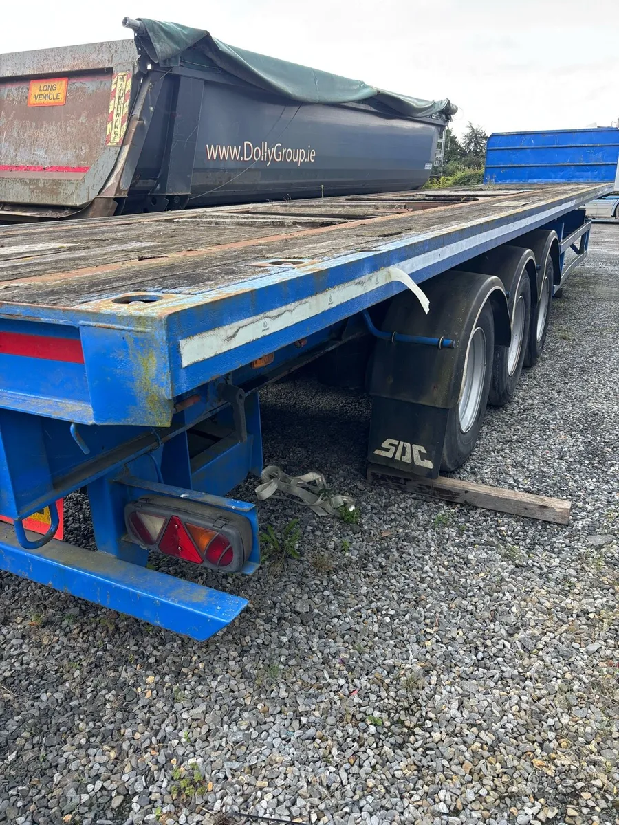 Flat trailer SDC - Image 1