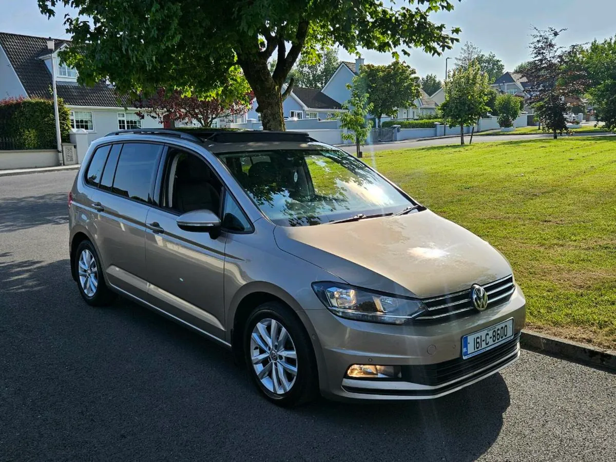 Vw touran 7seater 1.6 diesel panoramic glass roof - Image 1