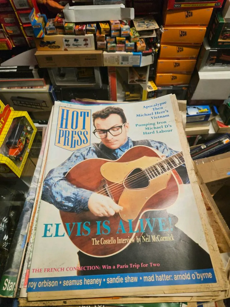 Hotpress Magazine Elvis Costello