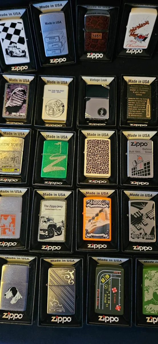 Genuine Zippo Lighter Collection - Image 2