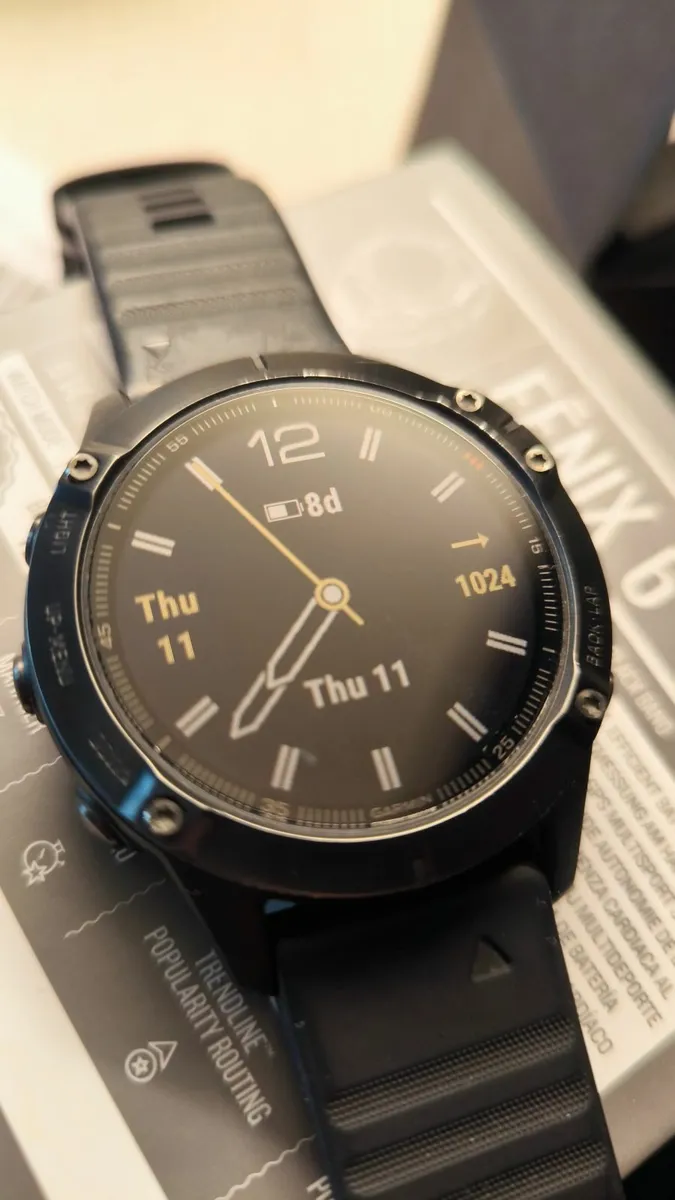 Garmin Fenix 6 Sapphire – Excellent Condition - Image 1